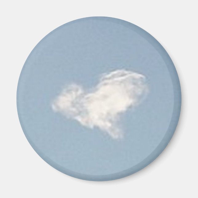 Heart Cloud Magnet (Front)