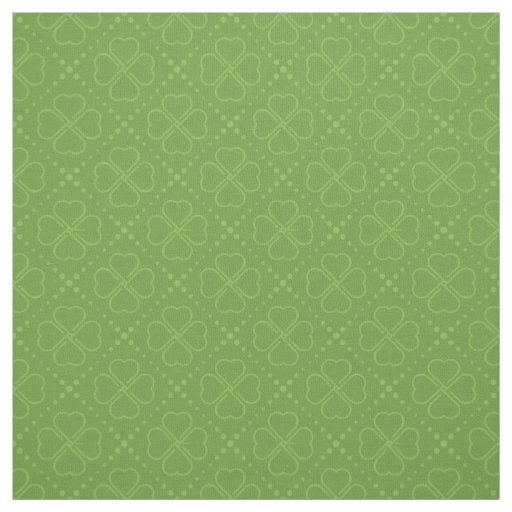 Heart Clover Pattern Fabric