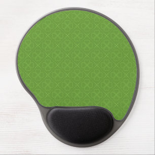 Heart Clover Pattern Gel Mouse Pad