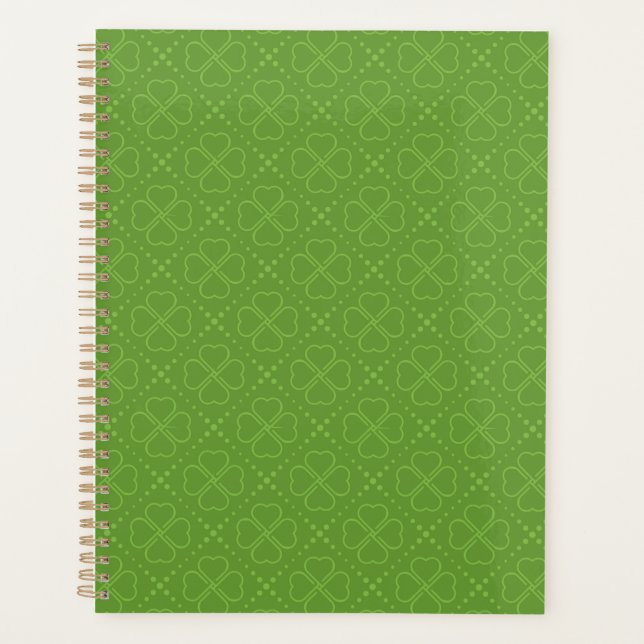 Heart Clover Pattern Planner (Front)