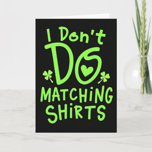 Heart Clover Style Card (Front)