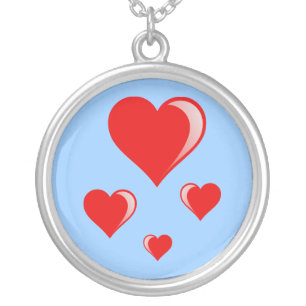 Heart Cluster Necklace