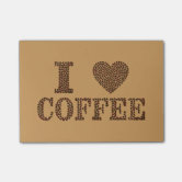 Coffee Bean Post-it Notes