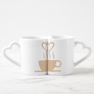 Heart Coffee Cup Art