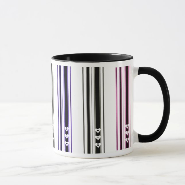 Heart Coffee Mugs (Right)