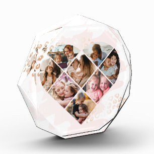 Heart Collage Acrylic Award