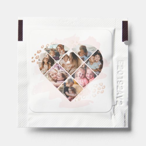 Heart Collage Hand Sanitizer Packet