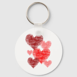 Heart Collage Keychain