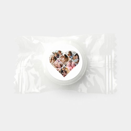 Heart Collage Life Saver Mints