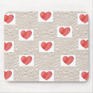 Heart Collage Mousepad