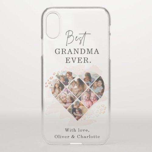 Heart Collage iPhone X Case