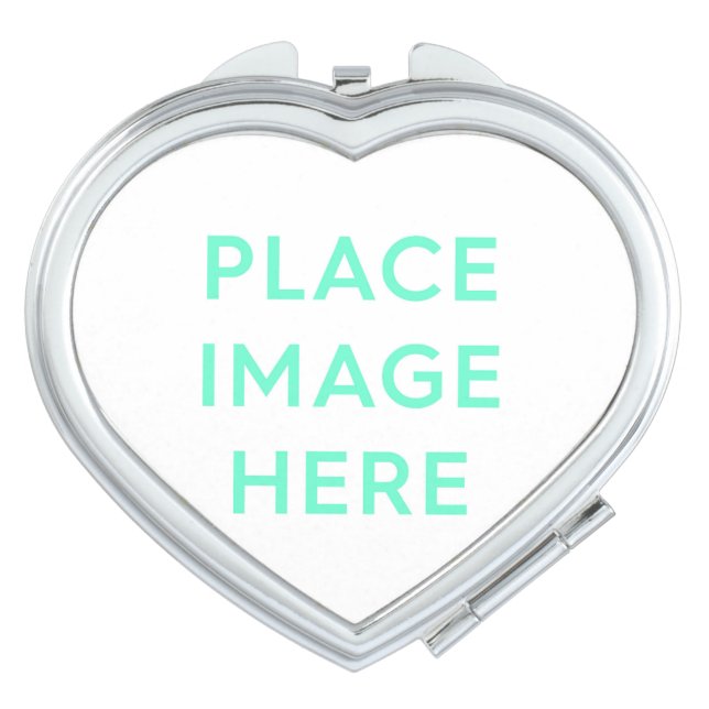 Heart Compact Mirror (Front)