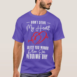 Heart Couple Wedding Relationship Romance Quotes  T-Shirt