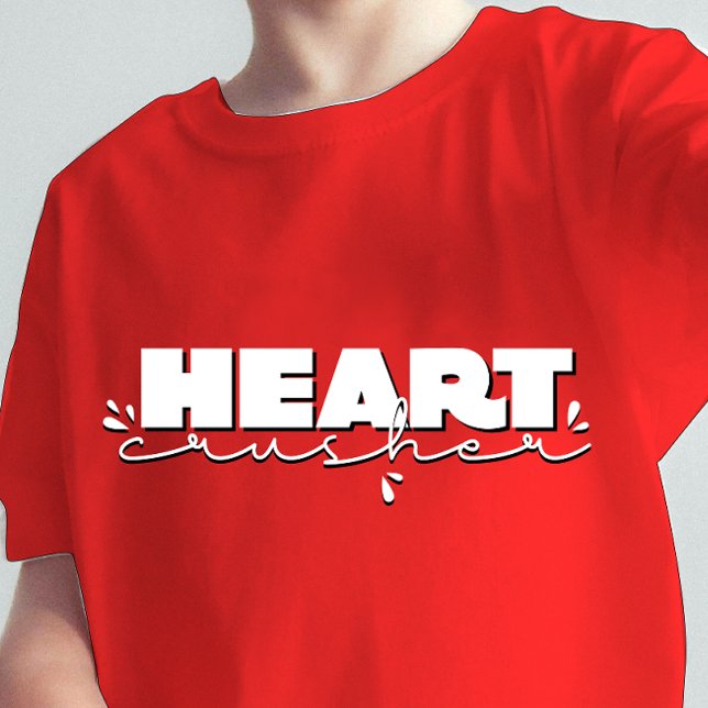 heart crusher kids valentines shirt (Heart Crusher ,Short Sleeve ,Tee, Kids, Youth, Valentine, Heart, kids t shirt, gift for son, gifts)