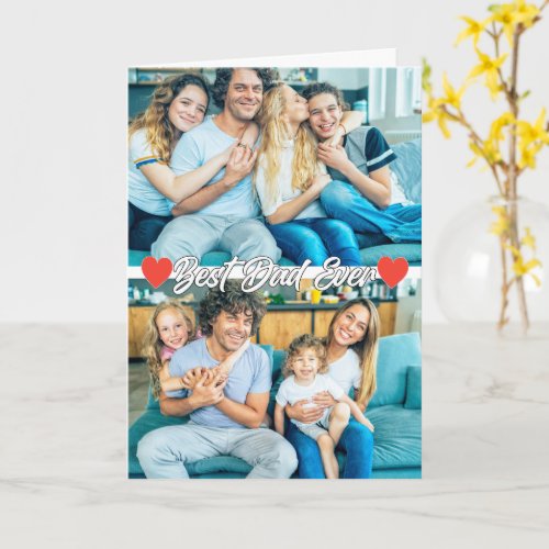 Heart Custom 2_photo Family Template Fathers Day