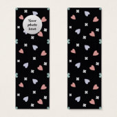 Heart Custom Bookmark (Front & Back)