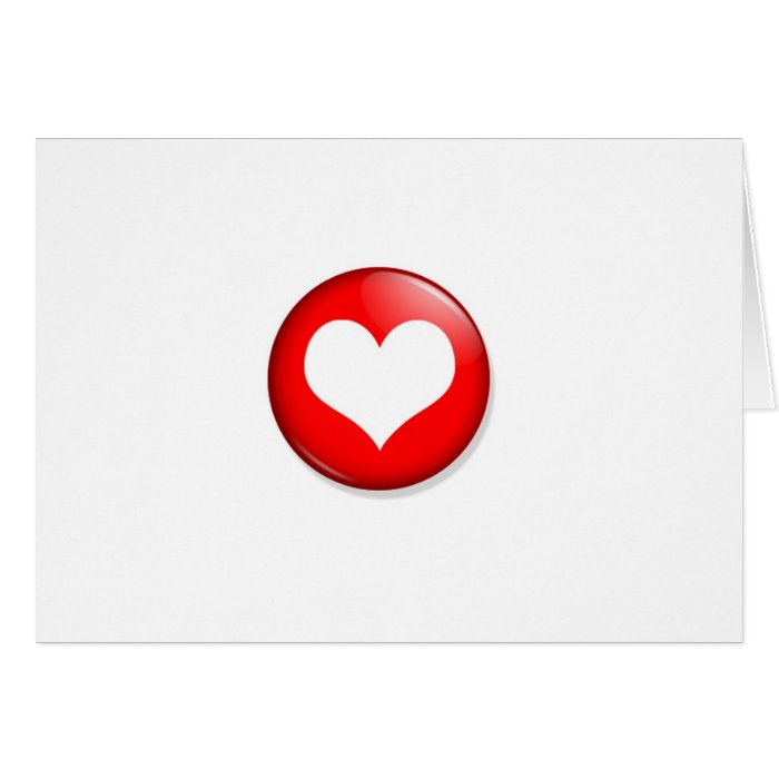 Heart Cut Out Greeting Card