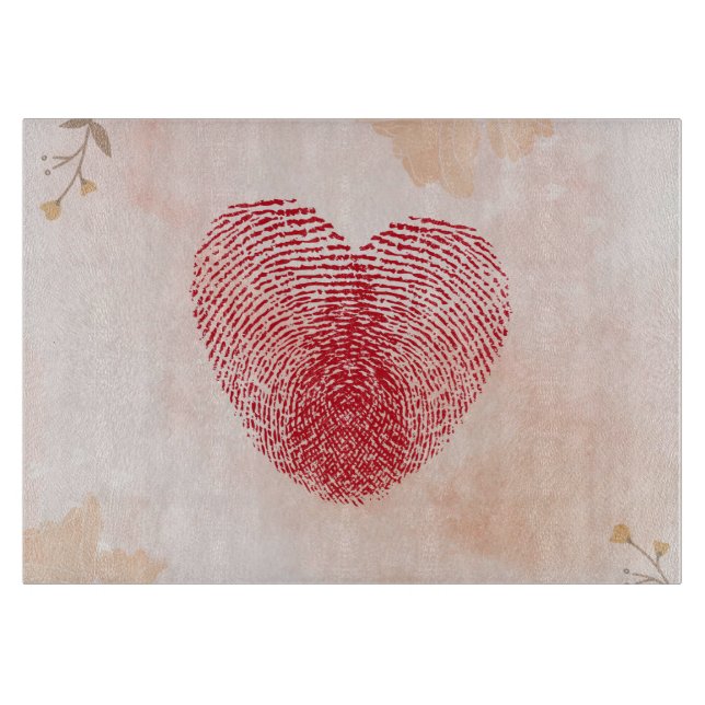 Heart Cutting Board (Front)