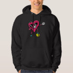 Heart Dab Dance Sunglasses Boys Valentines Day Ten Hoodie