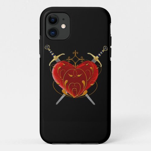 Heart  Daggers iPhone 5G Case