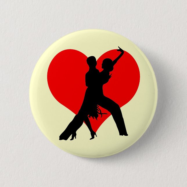 Heart dance button (Front)