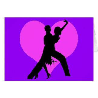 Heart dance cards