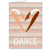 heart DANCE, LOVE dance. (Front)