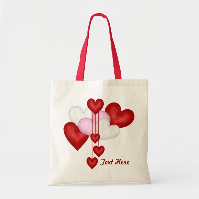 Heart Decor - Customize Tote Bag (Front)