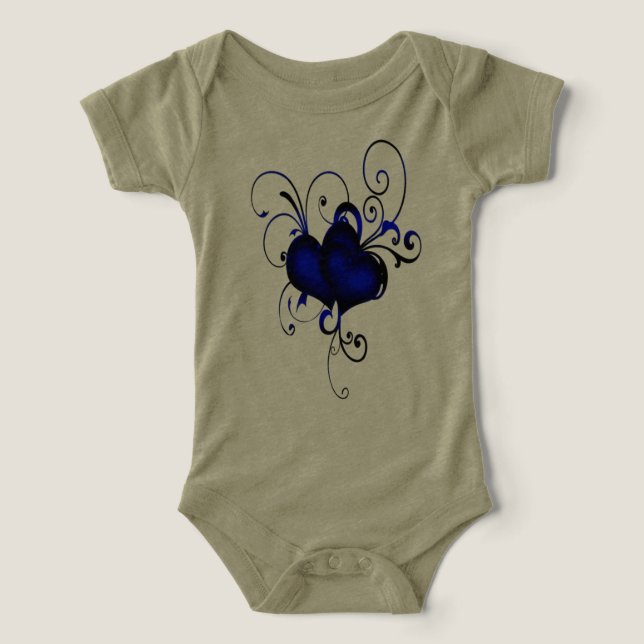 Heart design Art for fashion Infant T-shirt (Design Front)