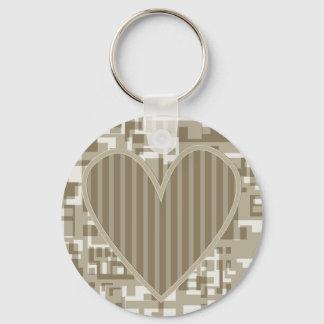 Heart Design Keychain