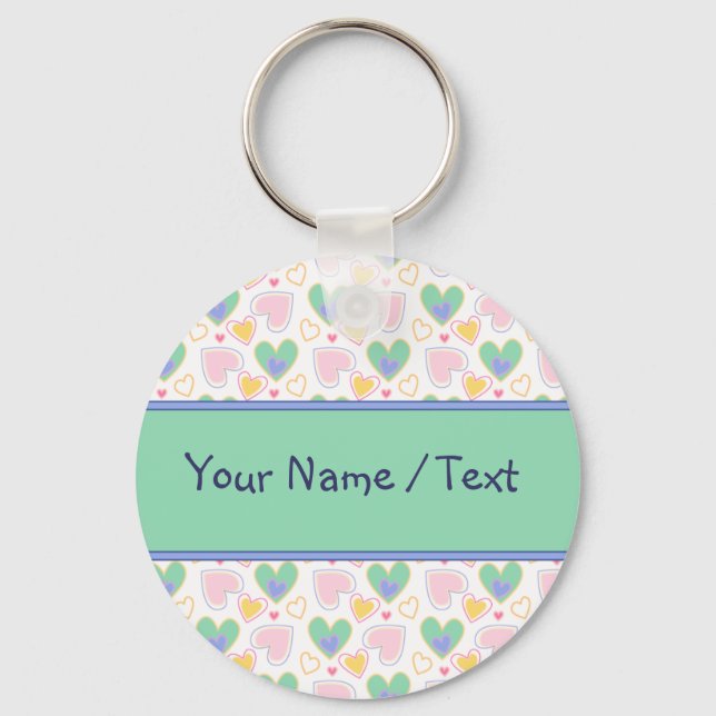 Heart Design Keychain (Front)