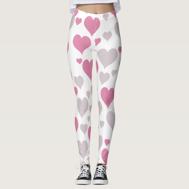 Heart Design Leggings (Front)