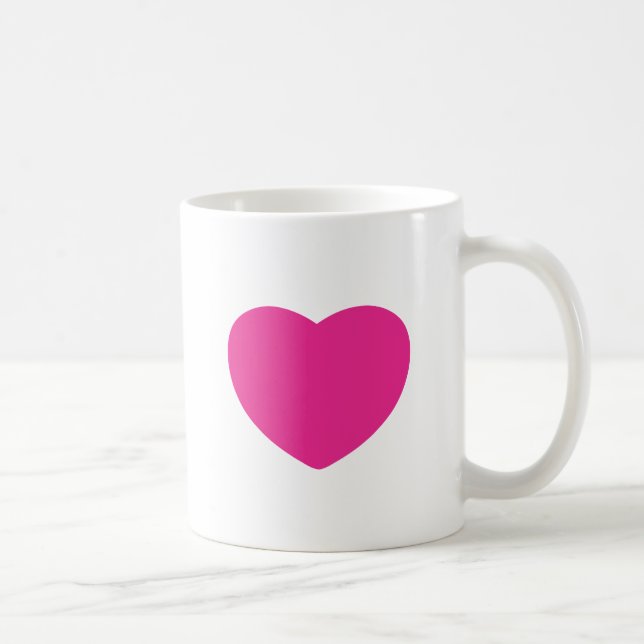 Heart design, Love design Coffee Mug (Right)