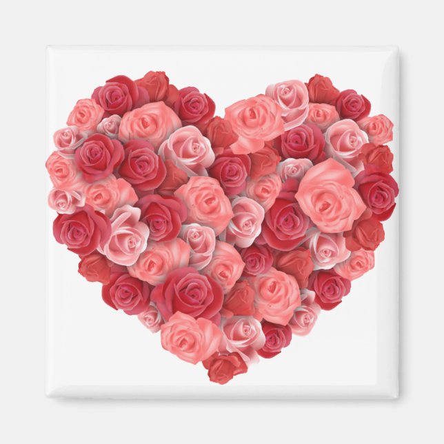 Heart Design Magnet (Front)
