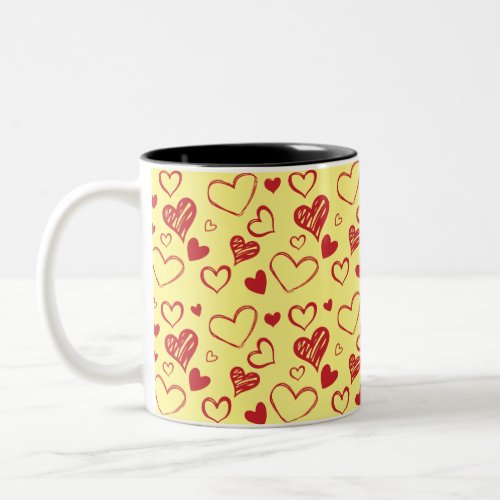 Heart Design Mug