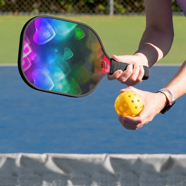 Heart Design Pickleball Paddle (Creator Uploaded)