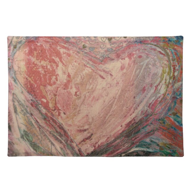 "Heart" designer placemats (Front)