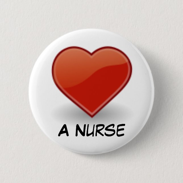 Heart Designs Pinback Button (Front)