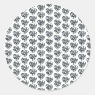 Heart Diamond Sticker
