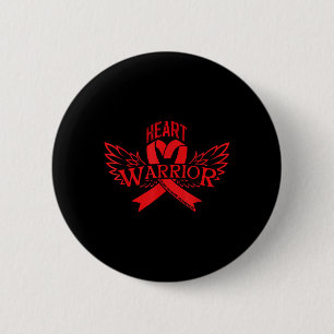 Heart Disease Awareness  Button