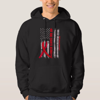 Heart Disease Awareness Cardiovascular Disease Rel Hoodie