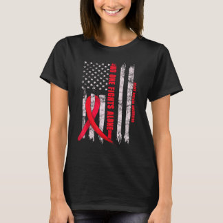 Heart Disease Awareness Cardiovascular Disease Rel T-Shirt