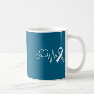 Heart Disease Awareness Go Red In February Health  Coffee Mug
