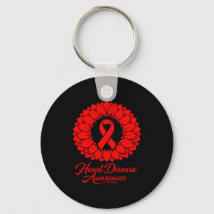 Heart Disease Awareness  Keychain