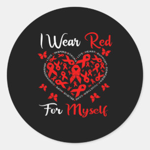 Heart Disease Awareness Month Open Heart Diseases  Classic Round Sticker