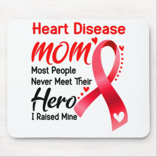 Heart Disease Awareness Month Ribbon Gifts Mouse Pad