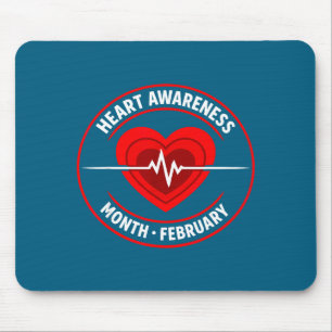 Heart Disease Awareness  Mouse Pad