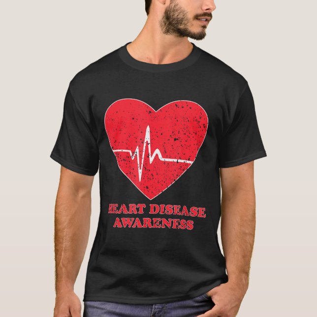 Heart Disease Awareness -national Wear Red Shirt D (Front)