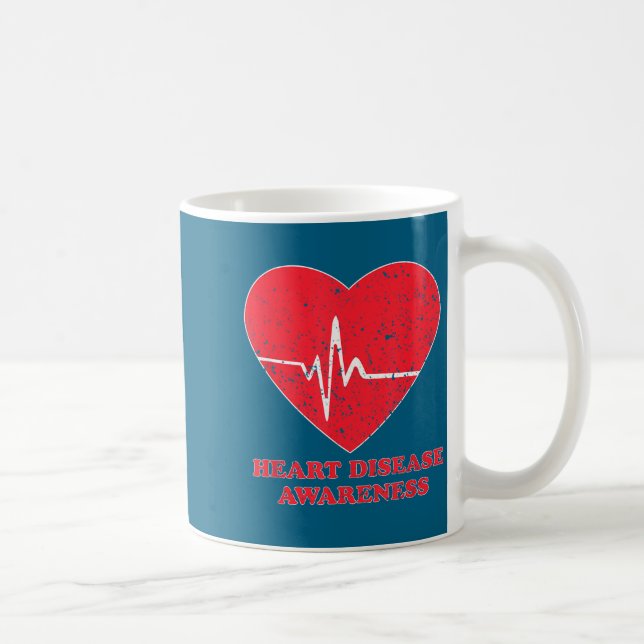 Heart Disease Awareness -national Wear Red Shirt D Coffee Mug (Right)
