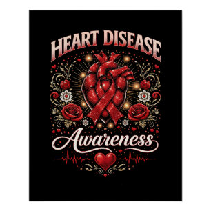 Heart Disease Awareness Poster